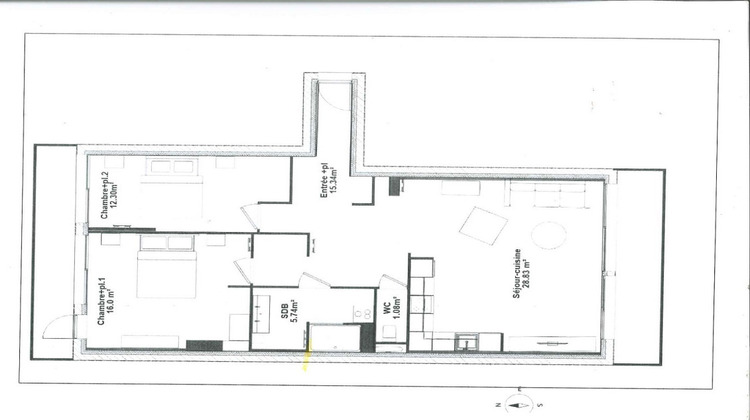 Ma-Cabane - Vente Appartement LA BAULE-ESCOUBLAC, 79 m²