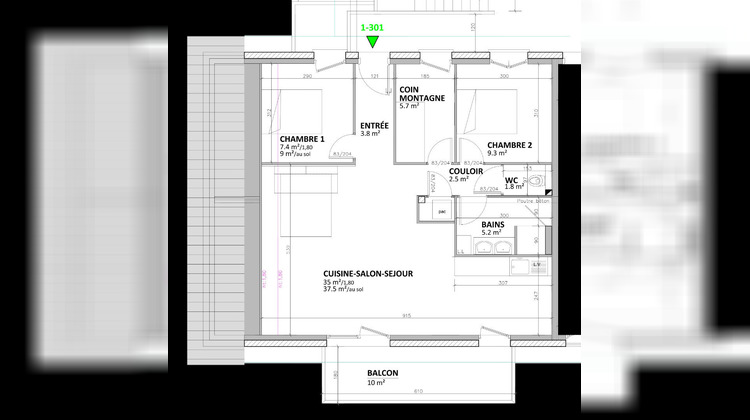 Ma-Cabane - Vente Appartement LA BRESSE, 70 m²