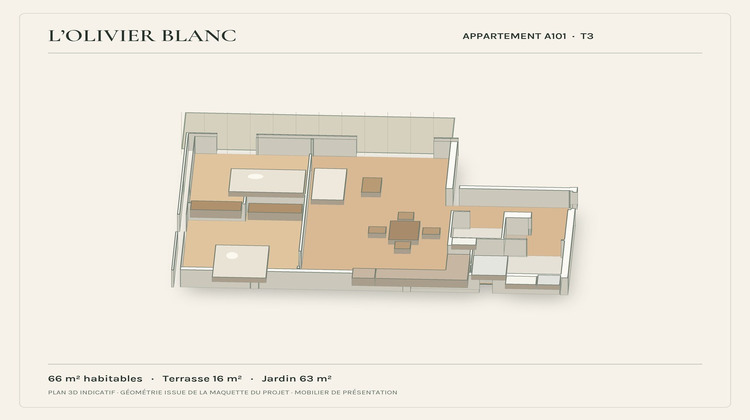 Ma-Cabane - Vente Appartement La Brillanne, 66 m²