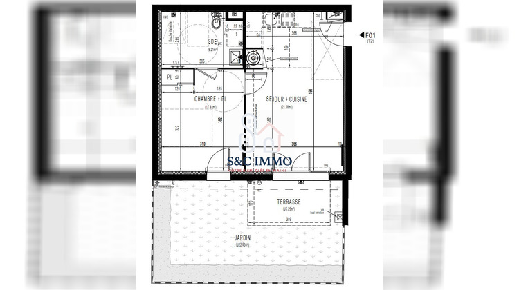 Ma-Cabane - Vente Appartement La Chapelle-la-Reine, 40 m²