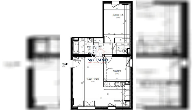 Ma-Cabane - Vente Appartement La Chapelle-la-Reine, 64 m²