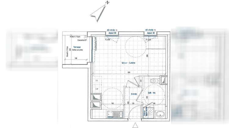 Ma-Cabane - Vente Appartement LA CHAPELLE-SUR-ERDRE, 28 m²