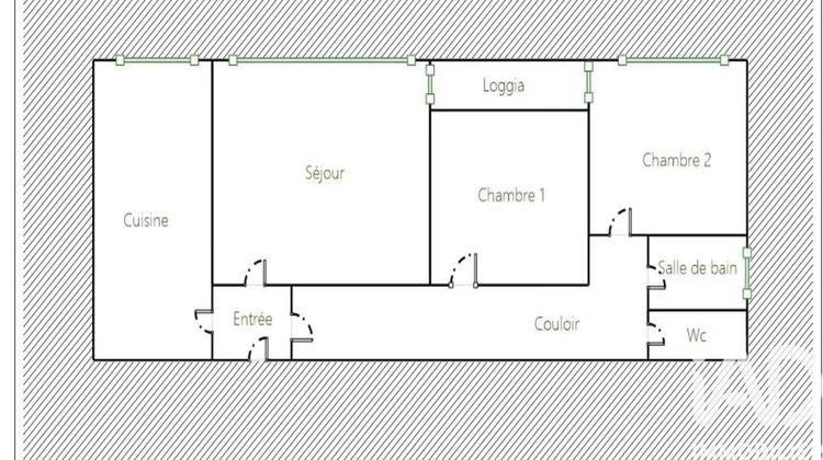 Ma-Cabane - Vente Appartement La Courneuve, 64 m²