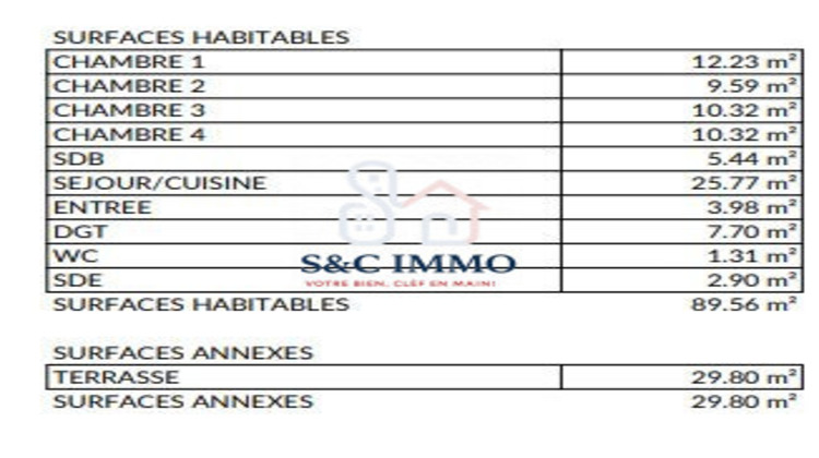 Ma-Cabane - Vente Appartement La Courneuve, 89 m²