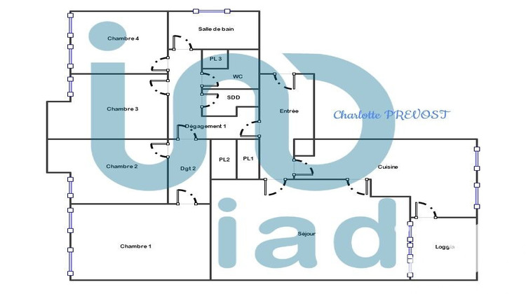 Ma-Cabane - Vente Appartement La Courneuve, 104 m²