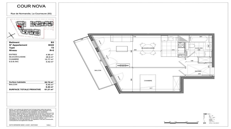 Ma-Cabane - Vente Appartement La Courneuve, 53 m²