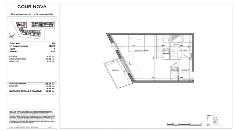 Ma-Cabane - Vente Appartement La Courneuve, 30 m²