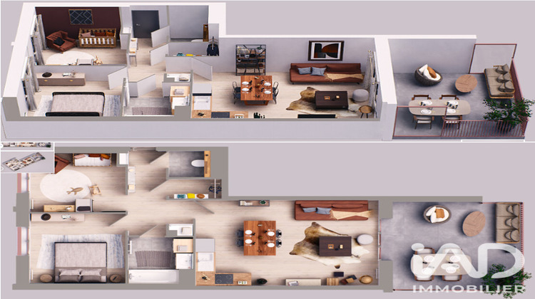 Ma-Cabane - Vente Appartement La Courneuve, 64 m²