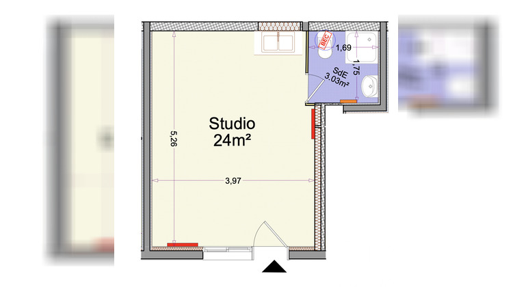 Ma-Cabane - Vente Appartement La Ferté-Alais, 24 m²