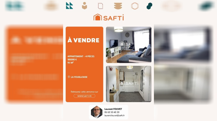 Ma-Cabane - Vente Appartement La Fouillouse, 95 m²