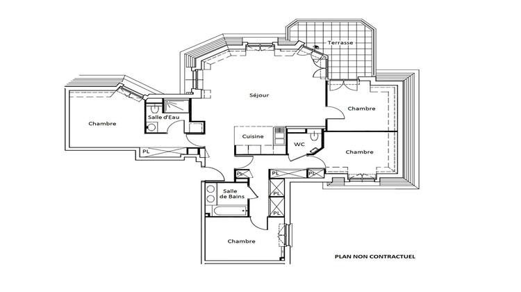 Ma-Cabane - Vente Appartement LA GARENNE-COLOMBES, 111 m²