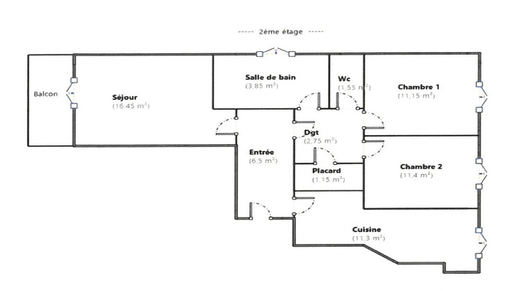 Ma-Cabane - Vente Appartement LA GARENNE-COLOMBES, 66 m²