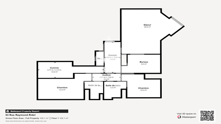 Ma-Cabane - Vente Appartement LA GARENNE-COLOMBES, 95 m²