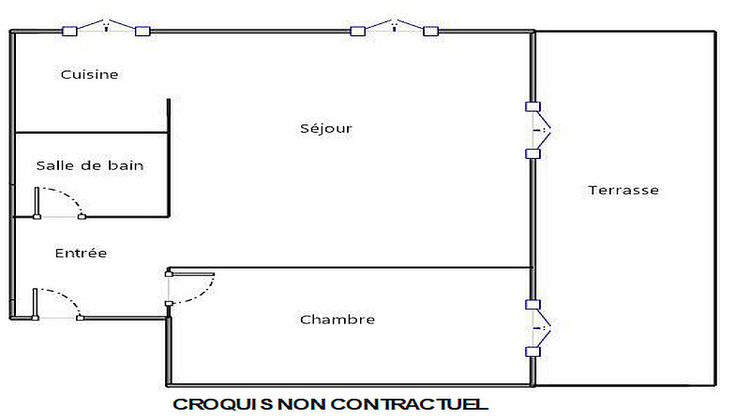 Ma-Cabane - Vente Appartement LA GARENNE-COLOMBES, 42 m²