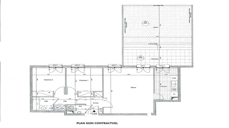 Ma-Cabane - Vente Appartement LA GARENNE-COLOMBES, 67 m²