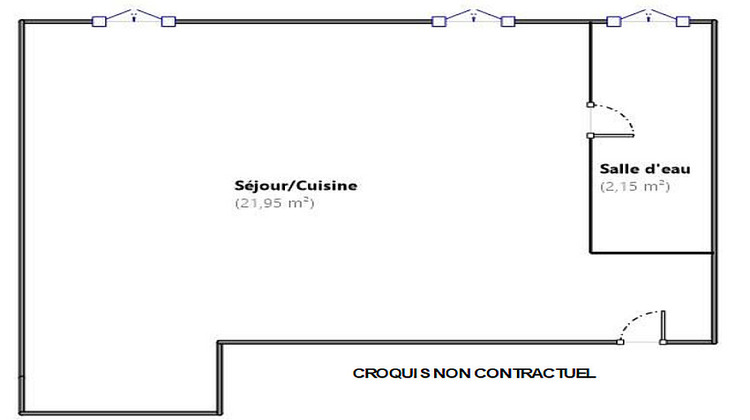 Ma-Cabane - Vente Appartement LA GARENNE-COLOMBES, 24 m²