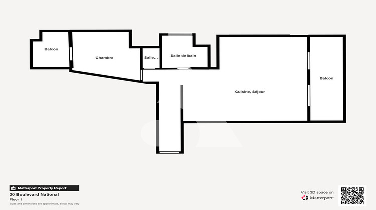 Ma-Cabane - Vente Appartement LA GARENNE-COLOMBES, 60 m²