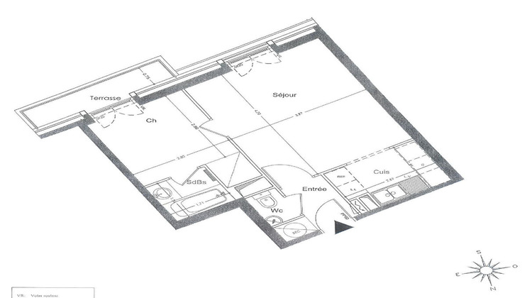Ma-Cabane - Vente Appartement LA GARENNE-COLOMBES, 39 m²