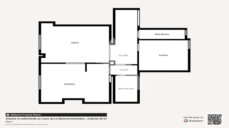 Ma-Cabane - Vente Appartement LA GARENNE-COLOMBES, 49 m²