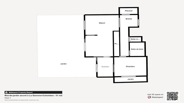 Ma-Cabane - Vente Appartement LA GARENNE-COLOMBES, 52 m²
