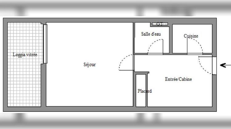 Ma-Cabane - Vente Appartement LA GRANDE-MOTTE, 27 m²