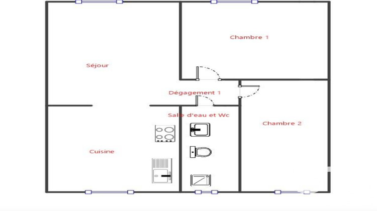Ma-Cabane - Vente Appartement La Londe-les-Maures, 44 m²