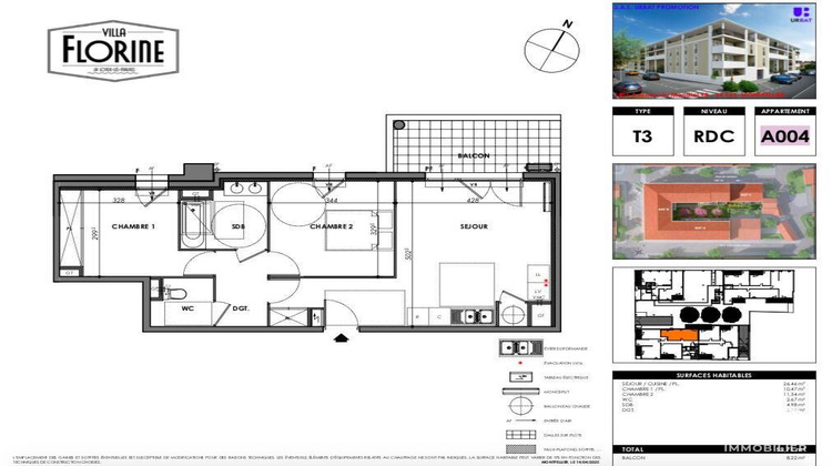 Ma-Cabane - Vente Appartement La Londe-les-Maures, 59 m²