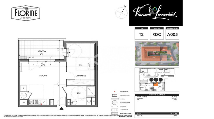 Ma-Cabane - Vente Appartement La Londe-les-Maures, 39 m²
