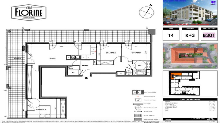 Ma-Cabane - Vente Appartement La Londe-les-Maures, 82 m²