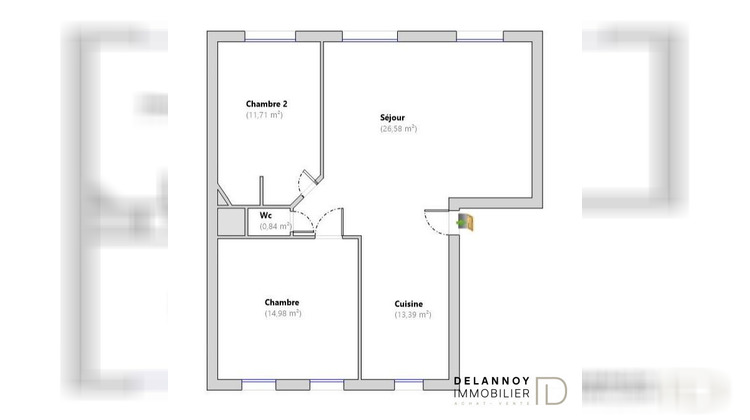 Ma-Cabane - Vente Appartement La Madeleine, 67 m²