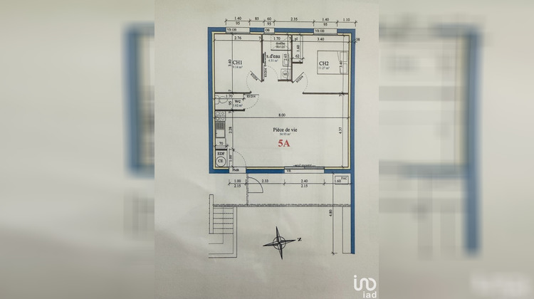 Ma-Cabane - Vente Appartement La Mothe-Achard, 61 m²