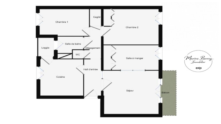 Ma-Cabane - Vente Appartement La Motte-Servolex, 78 m²