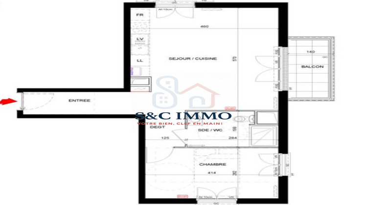 Ma-Cabane - Vente Appartement La Queue-en-Brie (), 49 m²