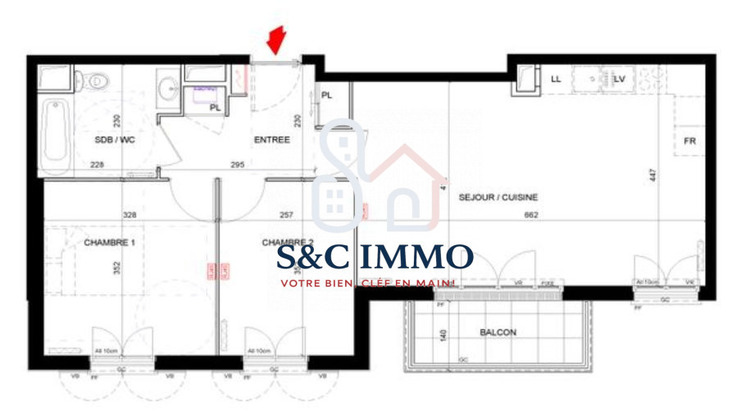 Ma-Cabane - Vente Appartement La Queue-en-Brie (), 61 m²