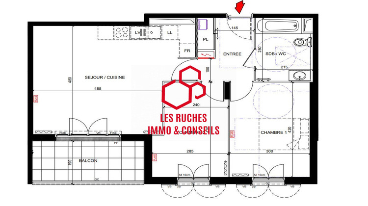Ma-Cabane - Vente Appartement La Queue-en-Brie, 61 m²