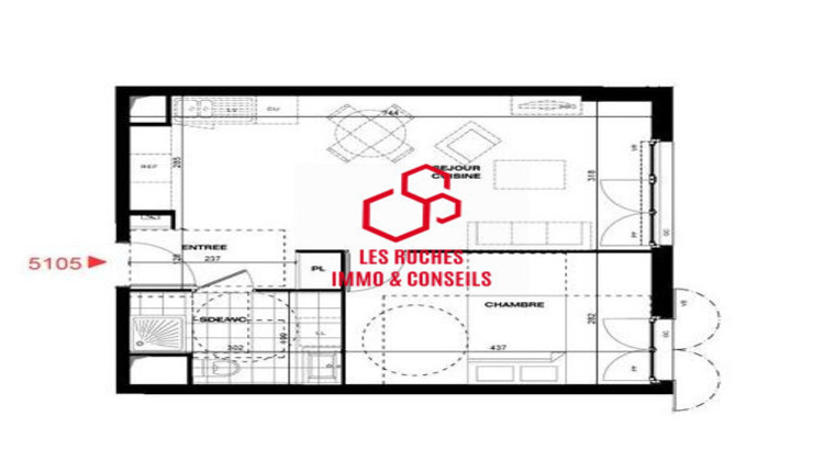 Ma-Cabane - Vente Appartement La Queue-en-Brie, 44 m²