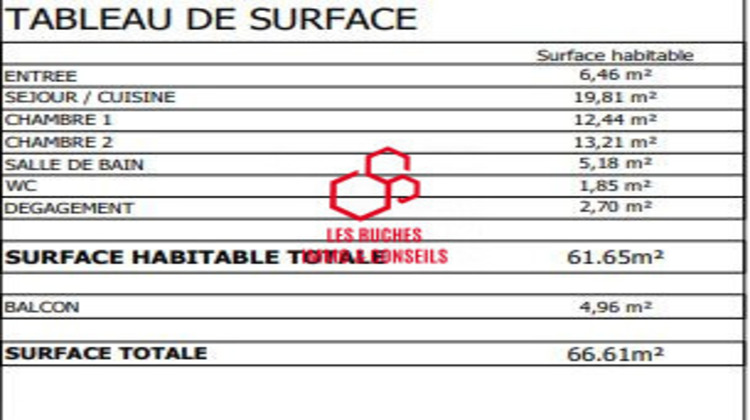 Ma-Cabane - Vente Appartement La Queue-en-Brie, 61 m²