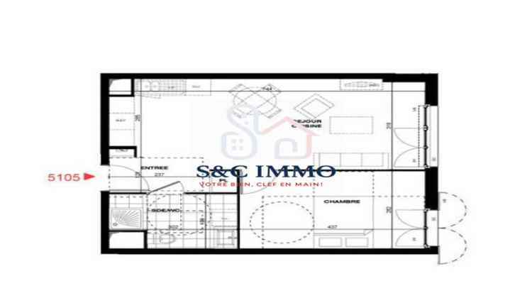 Ma-Cabane - Vente Appartement La Queue-en-Brie, 44 m²