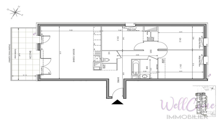 Ma-Cabane - Vente Appartement LA RAVOIRE, 81 m²