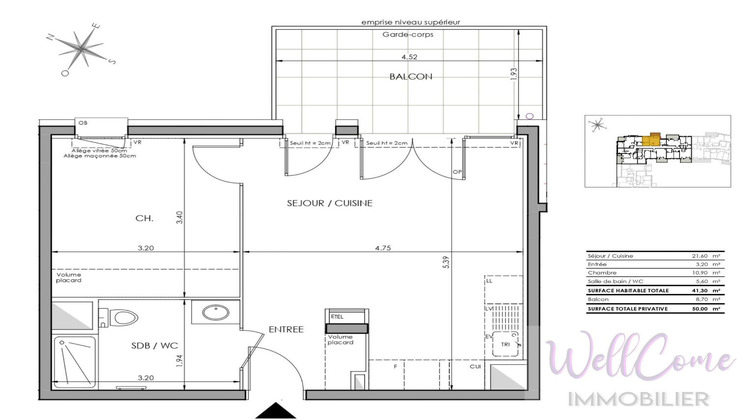 Ma-Cabane - Vente Appartement LA RAVOIRE, 41 m²