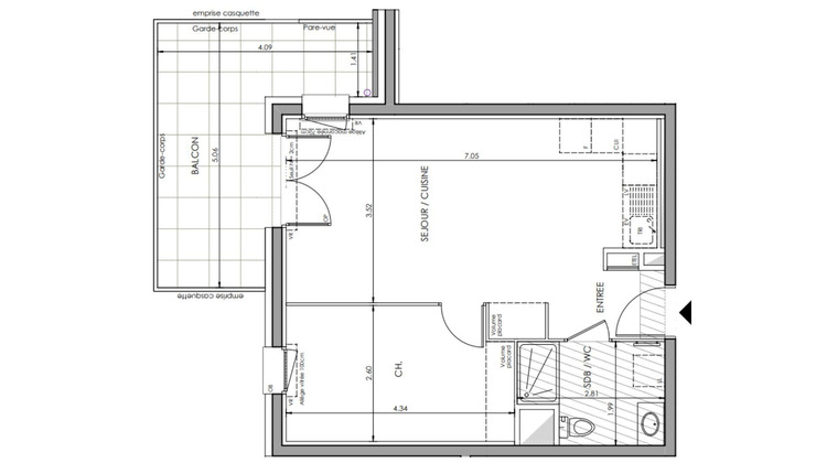 Ma-Cabane - Vente Appartement La Ravoire, 43 m²