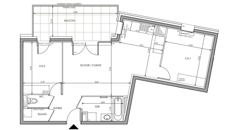 Ma-Cabane - Vente Appartement La Ravoire, 59 m²