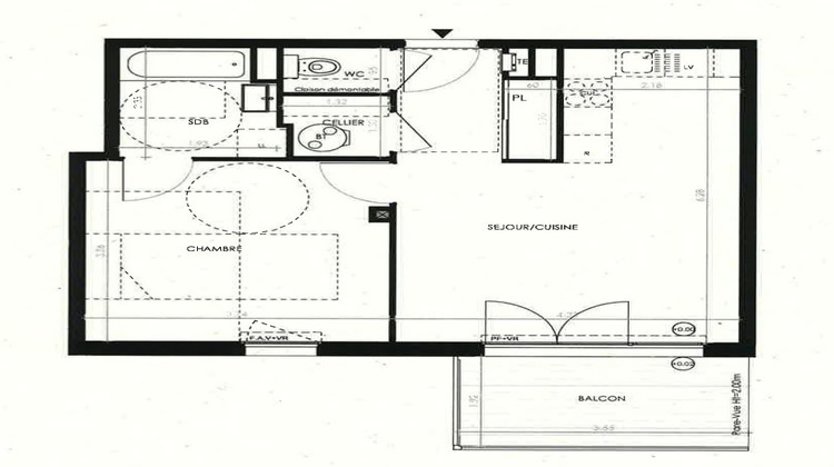 Ma-Cabane - Vente Appartement LA RICHARDAIS, 47 m²