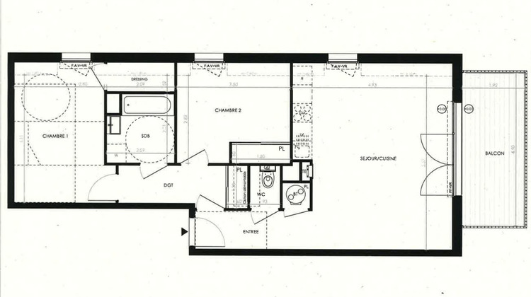 Ma-Cabane - Vente Appartement LA RICHARDAIS, 65 m²