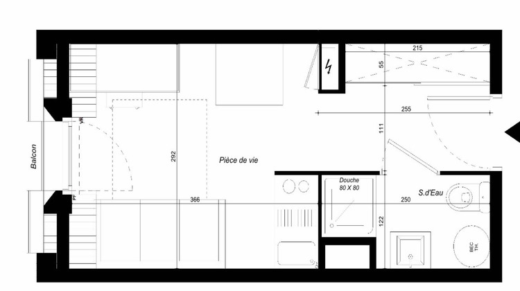 Ma-Cabane - Vente Appartement LA RICHE, 17 m²