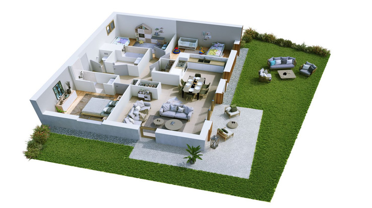 Ma-Cabane - Vente Appartement LA RIVIERE ENVERSE, 87 m²