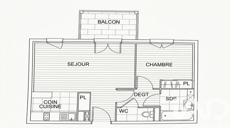 Ma-Cabane - Vente Appartement La Rivière-Saint-Sauveur, 42 m²