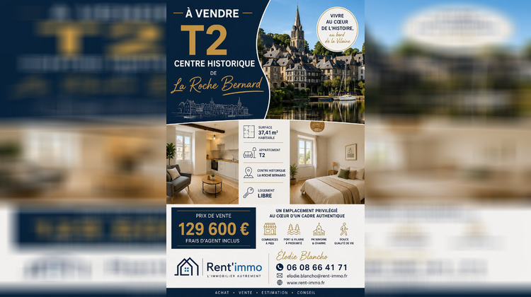 Ma-Cabane - Vente Appartement La Roche-Bernard, 37 m²