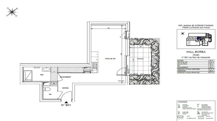 Ma-Cabane - Vente Appartement LA ROCHE-SUR-FORON, 35 m²