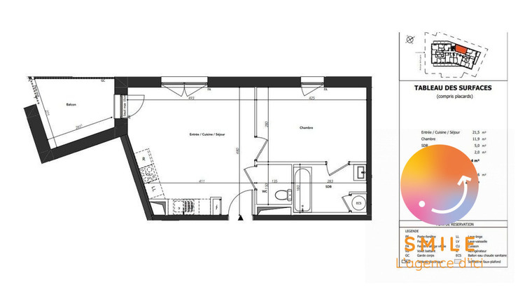 Ma-Cabane - Vente Appartement La Roche-sur-Foron, 40 m²